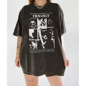 The Weeknd Trilogy Album Tracklist Graphic T-Shirt After Hours Til Dawn Tee